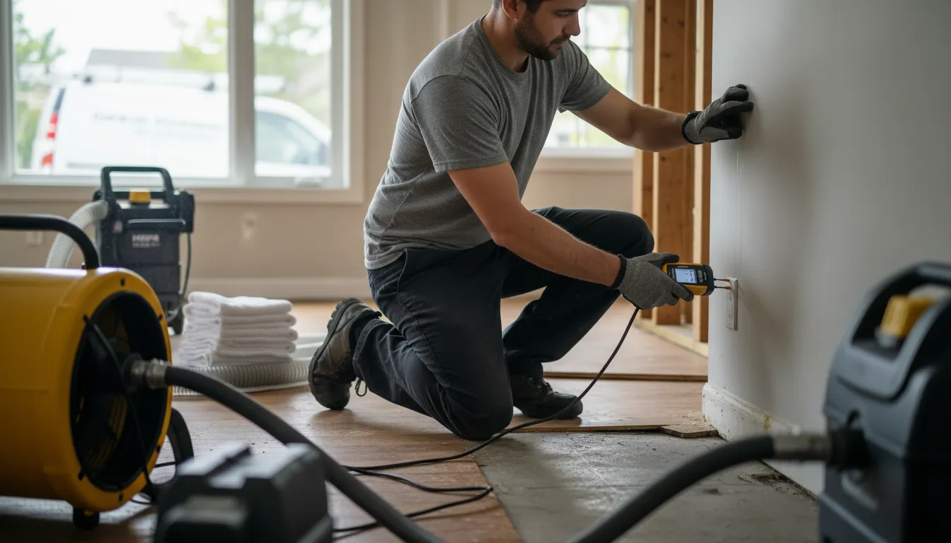 Water Damage in Clinton